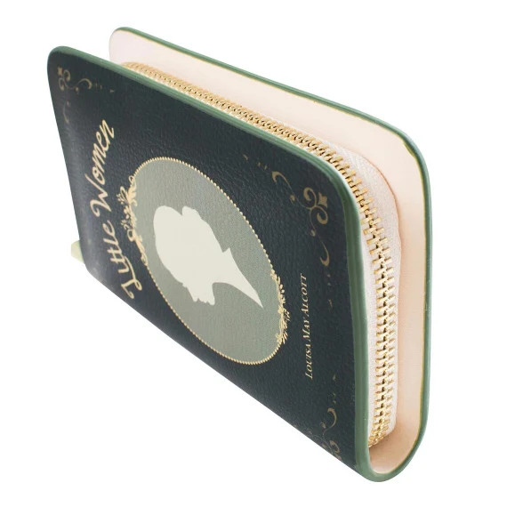 Little Women Fan Gift, Vegan Book Wallet, Book Lover Gift, Zip Around Wallet, Money Purse, Gift F... | Etsy (US)