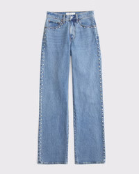 Women's High Rise 90s Relaxed Jean | Women's Bottoms | Abercrombie.com | Abercrombie & Fitch (US)