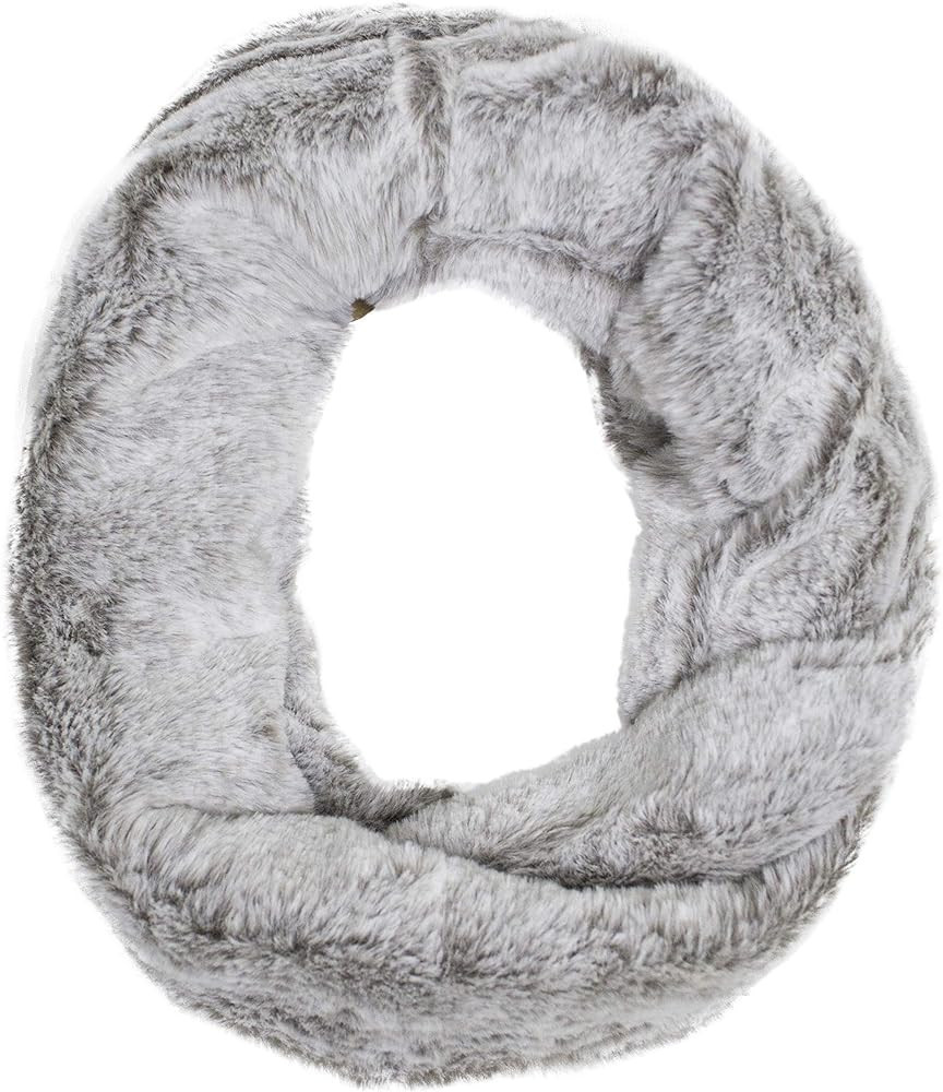 stylesilove Women Elegant Ultra Soft and Warm Faux Fur Infinity Scarf Neck Warmer | Amazon (US)