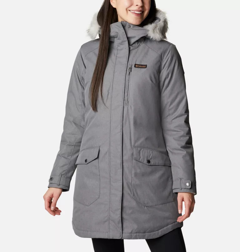 Women's Suttle Mountain™ Long Insulated Jacket | Columbia Sportswear
