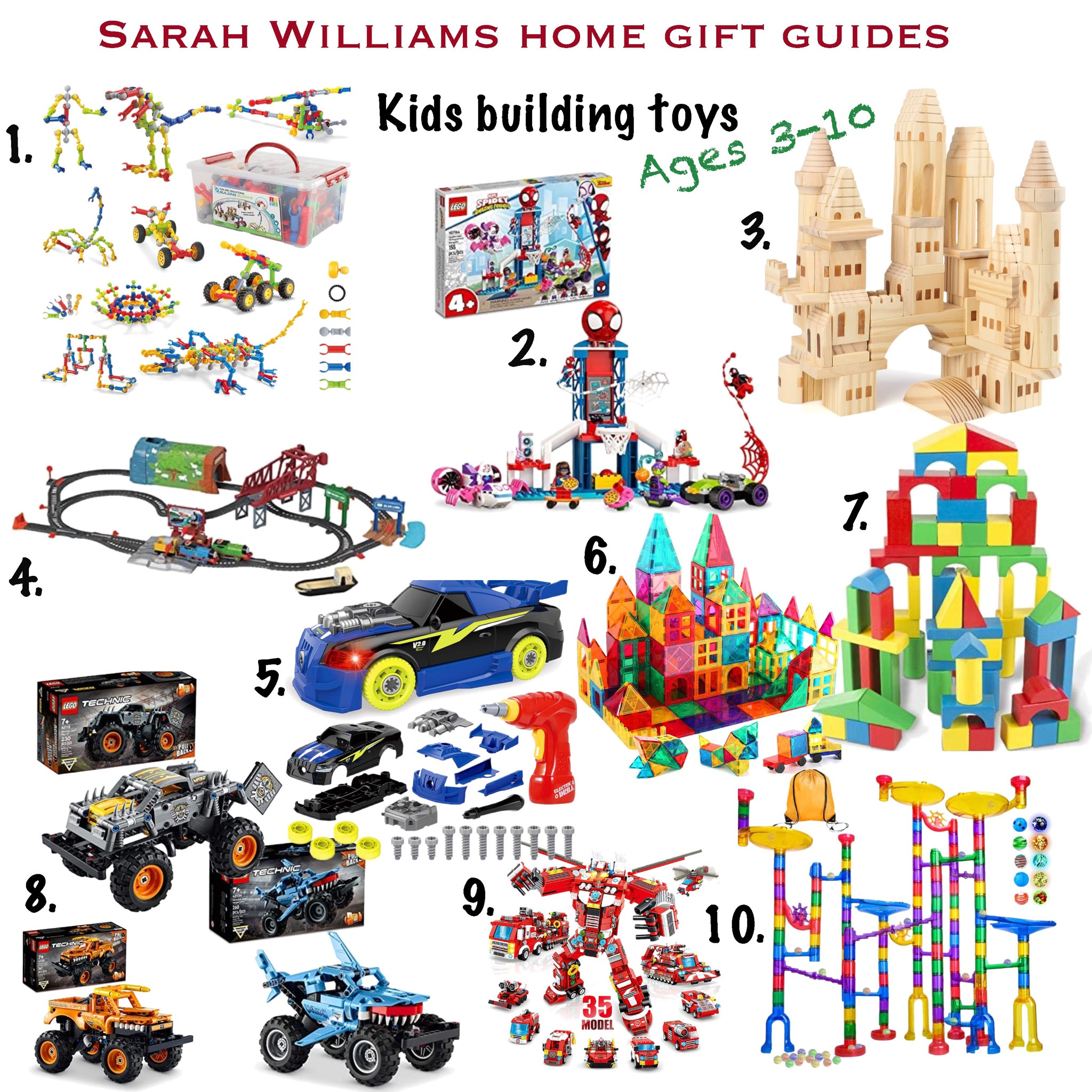 Our favorite building toys, Christmas gifts, boys toys, legos, blocks, Thomas the train, magnets, under $40 

#LTKGiftGuide #LTKkids #LTKHoliday