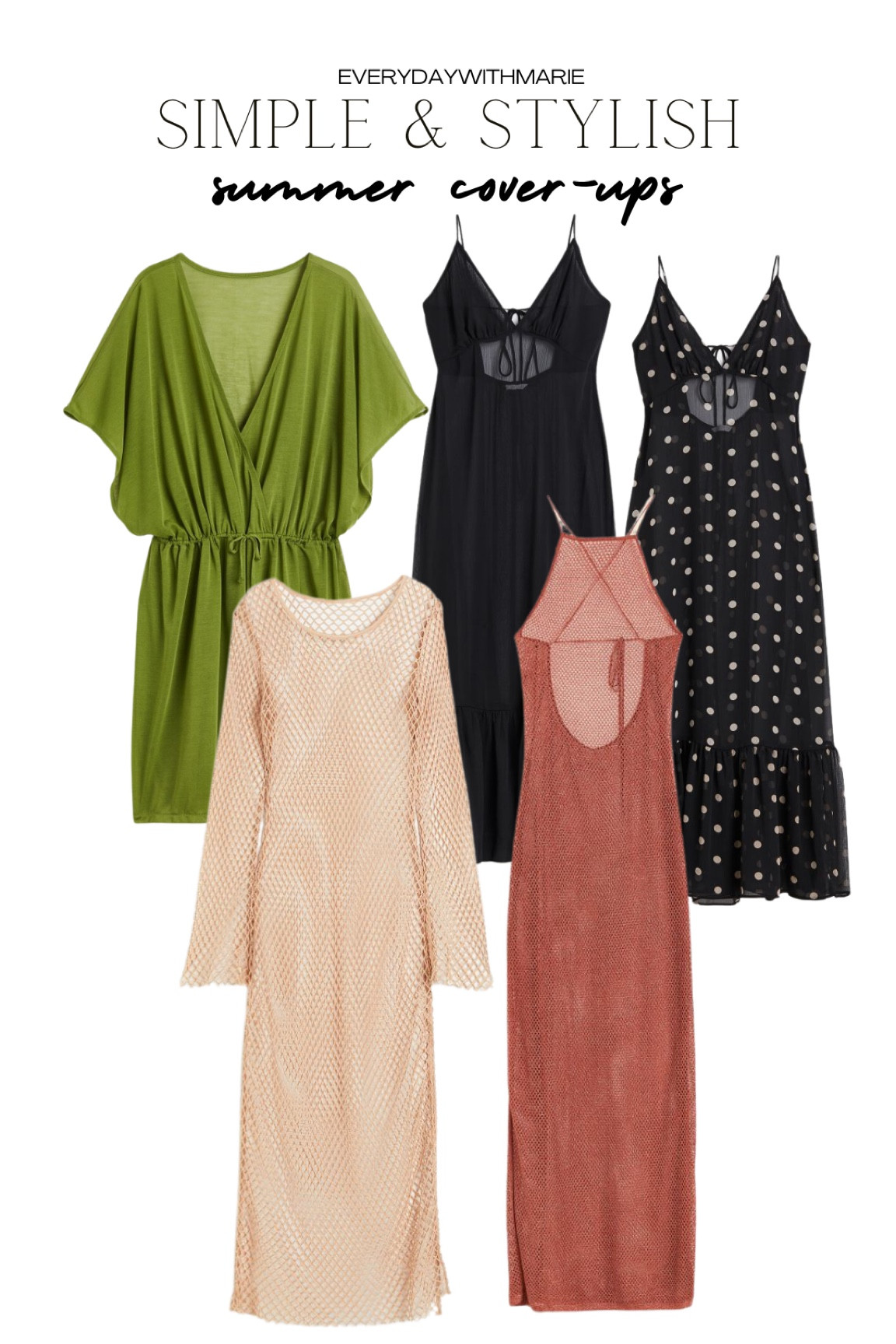 Summer beach coverups — they are super simple, sexy and comfortable without having to do much. I love the ones at H&M. 

#LTKswim #LTKsalealert #LTKmidsize
