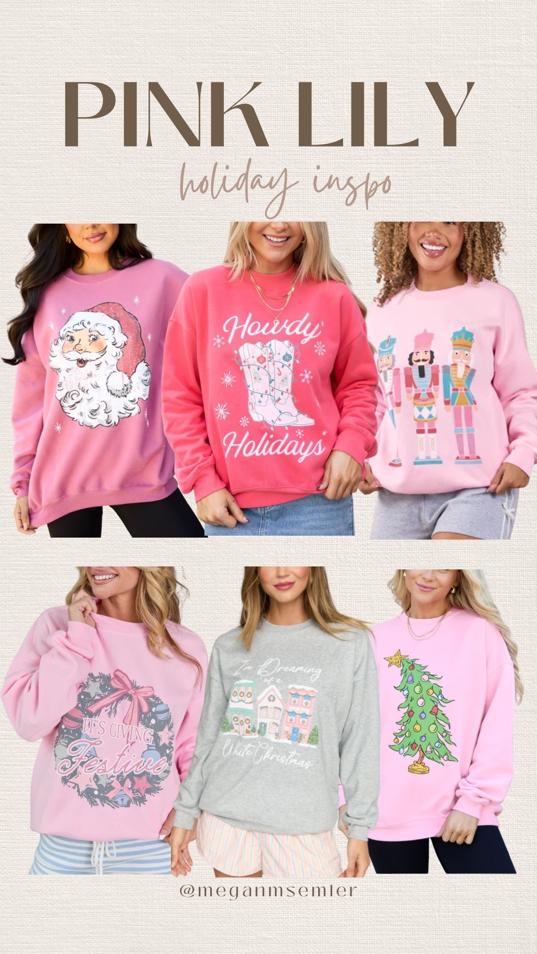 Pink Lily holiday inspo 

#LTKHoliday #LTKSeasonal #LTKFindsUnder100