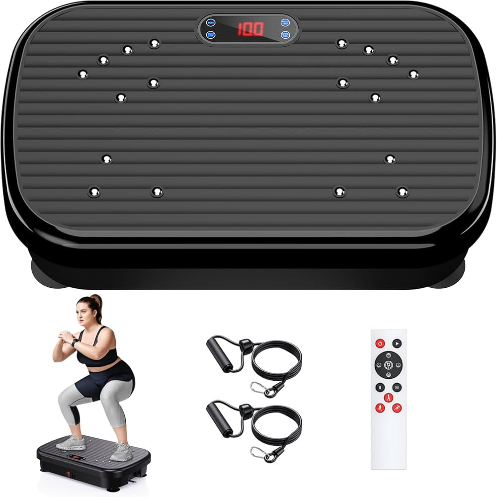 Vibration Plate Exercise Machine Weight Loss, Whole Body Vibration Plate for Lymphatic Drainage, ... | Amazon (US)