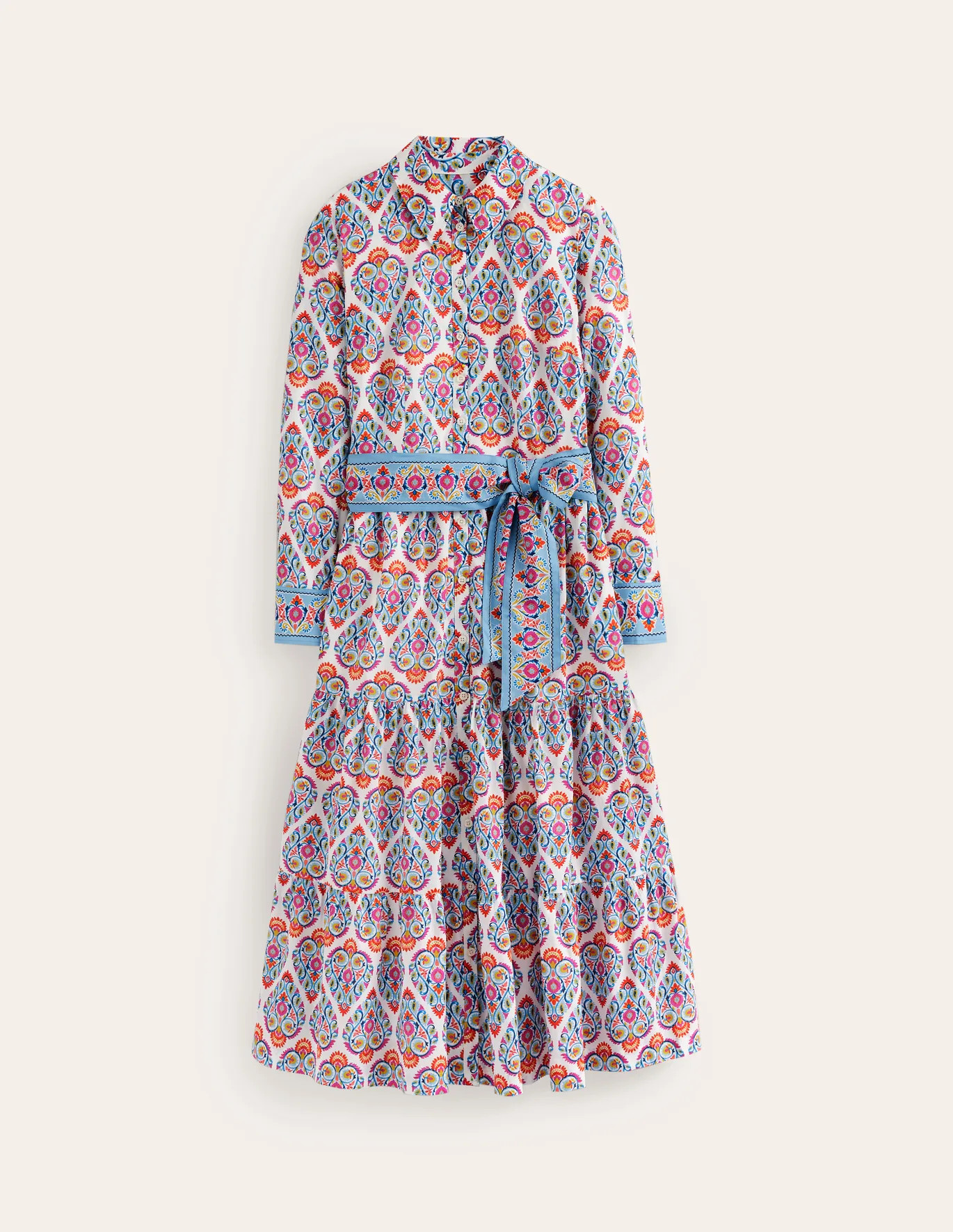 Flo Cotton Midi Shirt Dress | Boden (US)