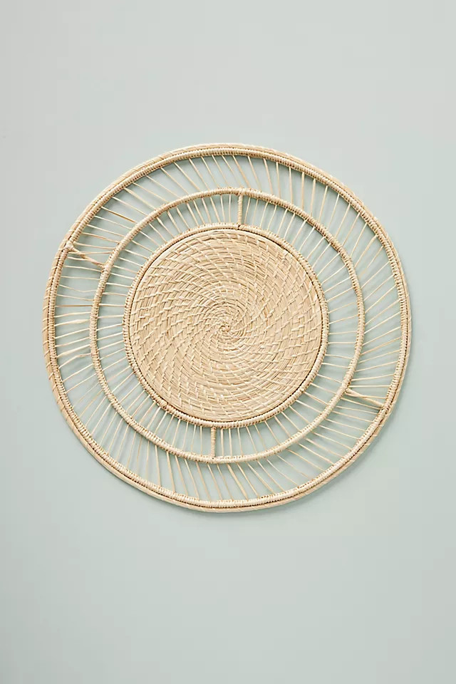 Komo Raffia Placemat | Anthropologie (US)