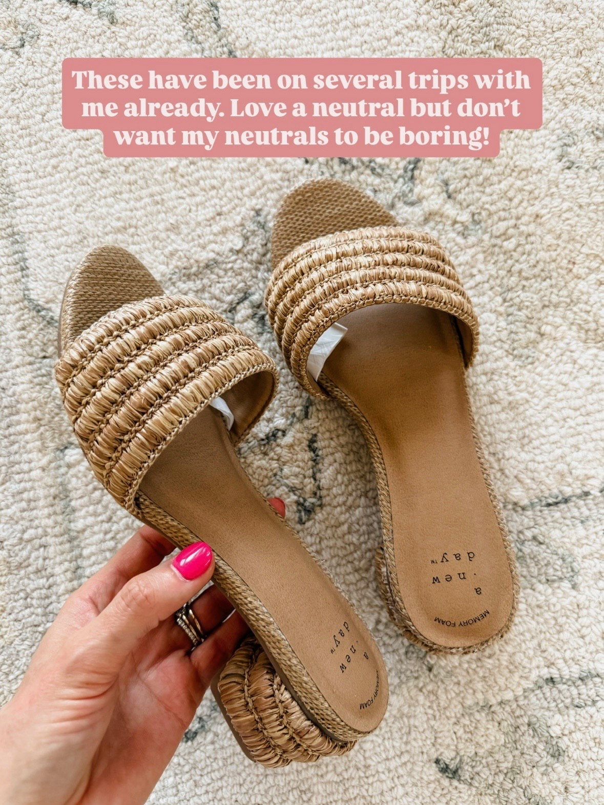 I’ve been wearing these on repeat! Love the low heel!

Loverly Grey, Target find, neutral heels, neutral sandals 

#LTKootd #LTKSeasonal