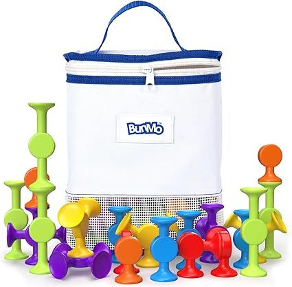 BunMo Fidget Toys Bath Toys and Suction Toys - Sucker Toys are Fun Vibrant Sensory Toys, Kids Toy... | Amazon (US)