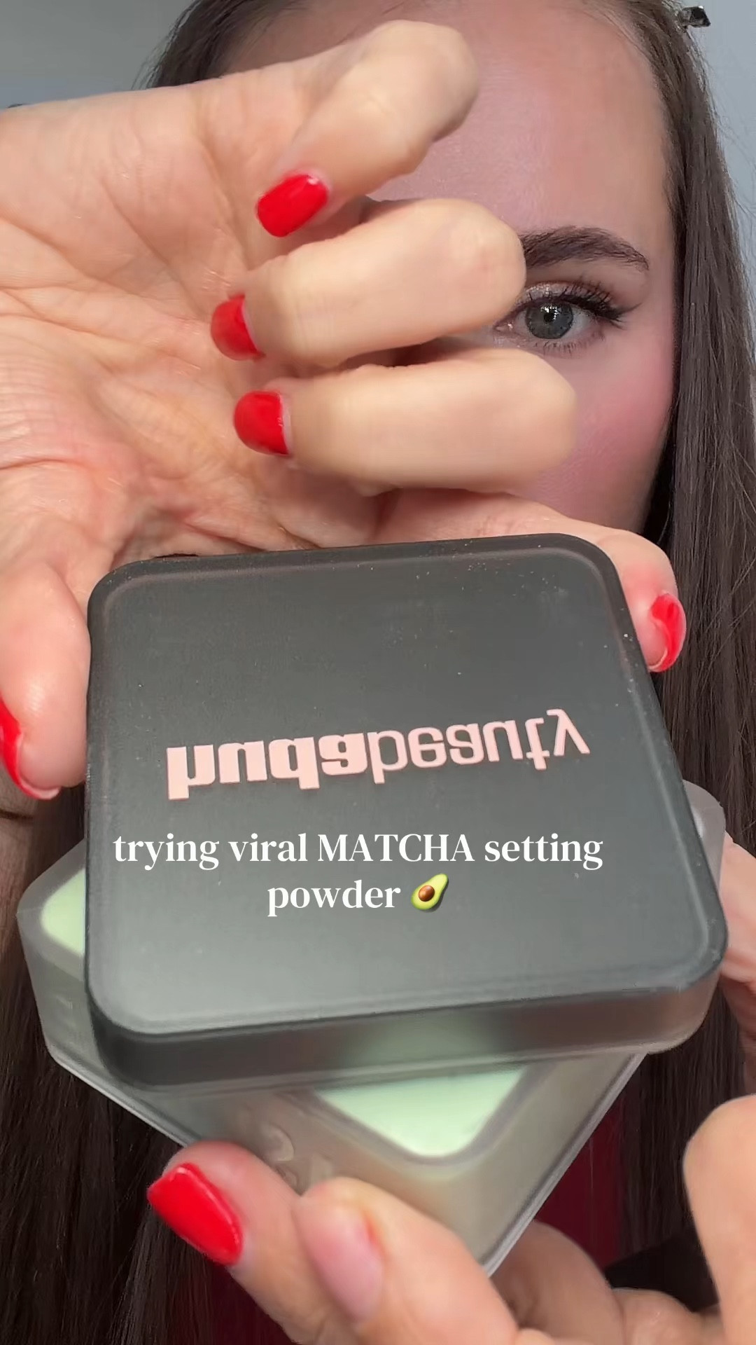 Trying viral Matcha setting powderr

#LTKbeauty #LTKcanada