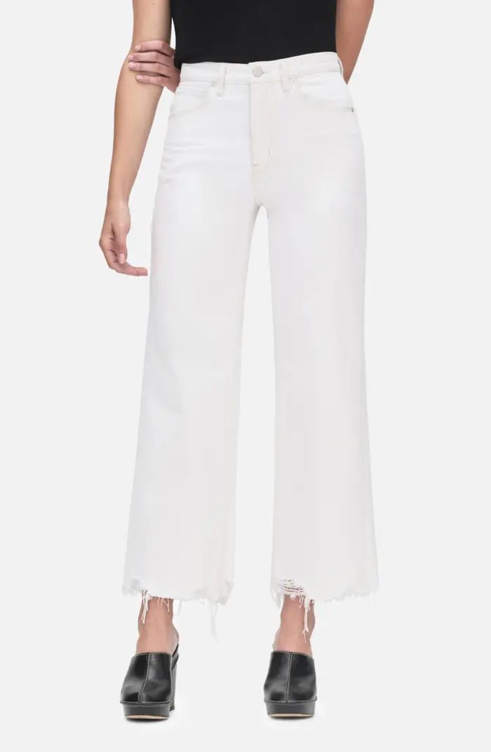 Relaxed Fit Straight Leg Crop Jeans | Nordstrom