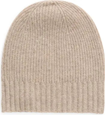 Rib Cashmere Beanie | Nordstrom