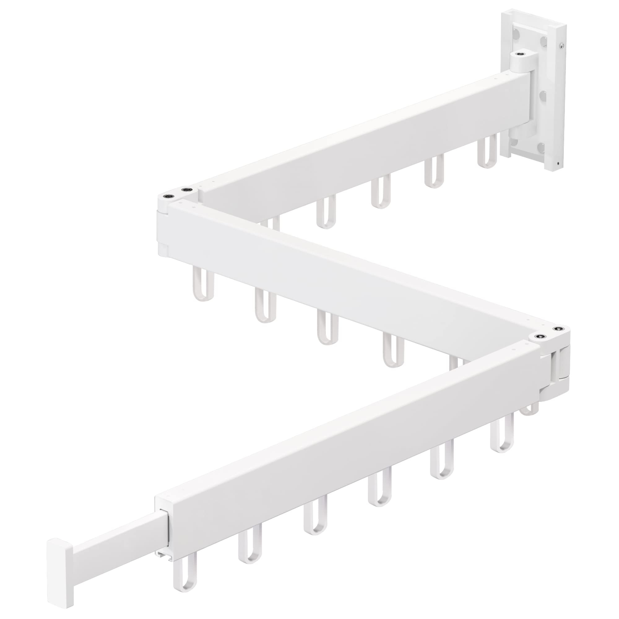 Clothes Drying Rack Wall Mounted,Drying Rack Clothing,Clothes Hanging Rack,Retractable,Collapsibl... | Amazon (US)