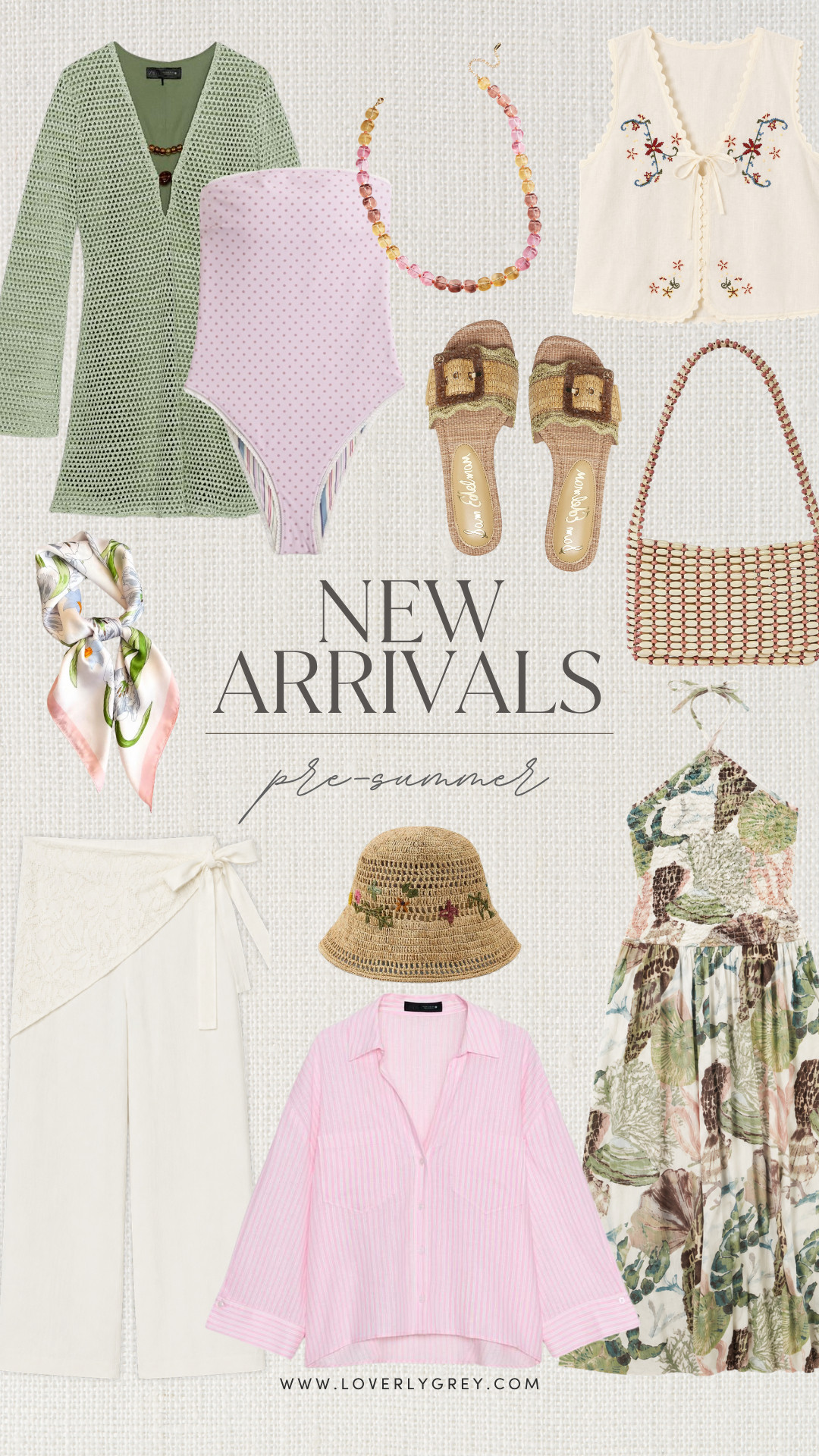 Soft pinks, fresh greens, and breezy textures 🌸☀️ These pre-summer arrivals are made for warm-weather getaways, pool days, and effortless everyday style.

pre summer style, target, zara, asos, summer fashion, vacation outfit, resort wear, pink swimwear, tropical print dress, embroidered top, linen pants, crochet dress, raffia hat, woven handbag, coastal style, beach vacation, summer accessories, feminine fashion 

 #LTKSeasonal #LTKSwim #LTKTravel