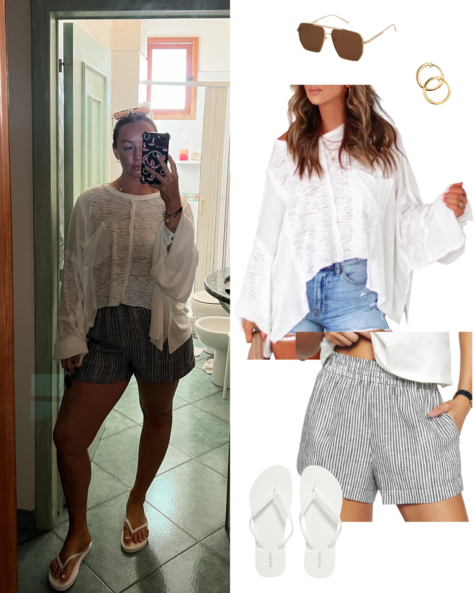 beach vacay outfit 🌊 
flowy top - L, shorts - L

#LTKSeasonal #LTKunder100 #LTKFind