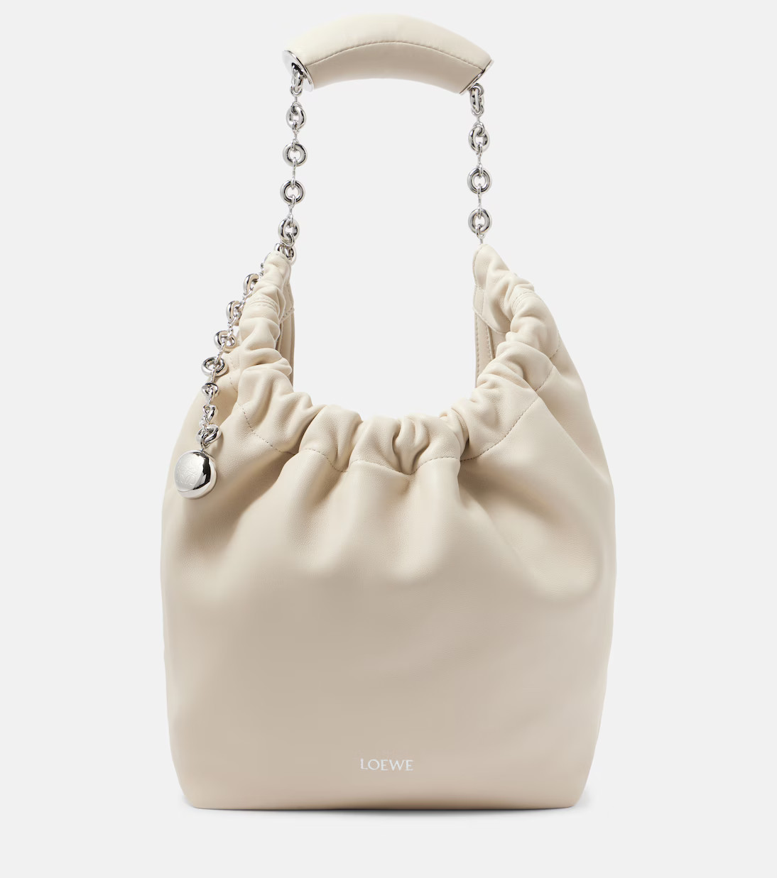 Squeeze Small leather shoulder bag | Mytheresa (UK)