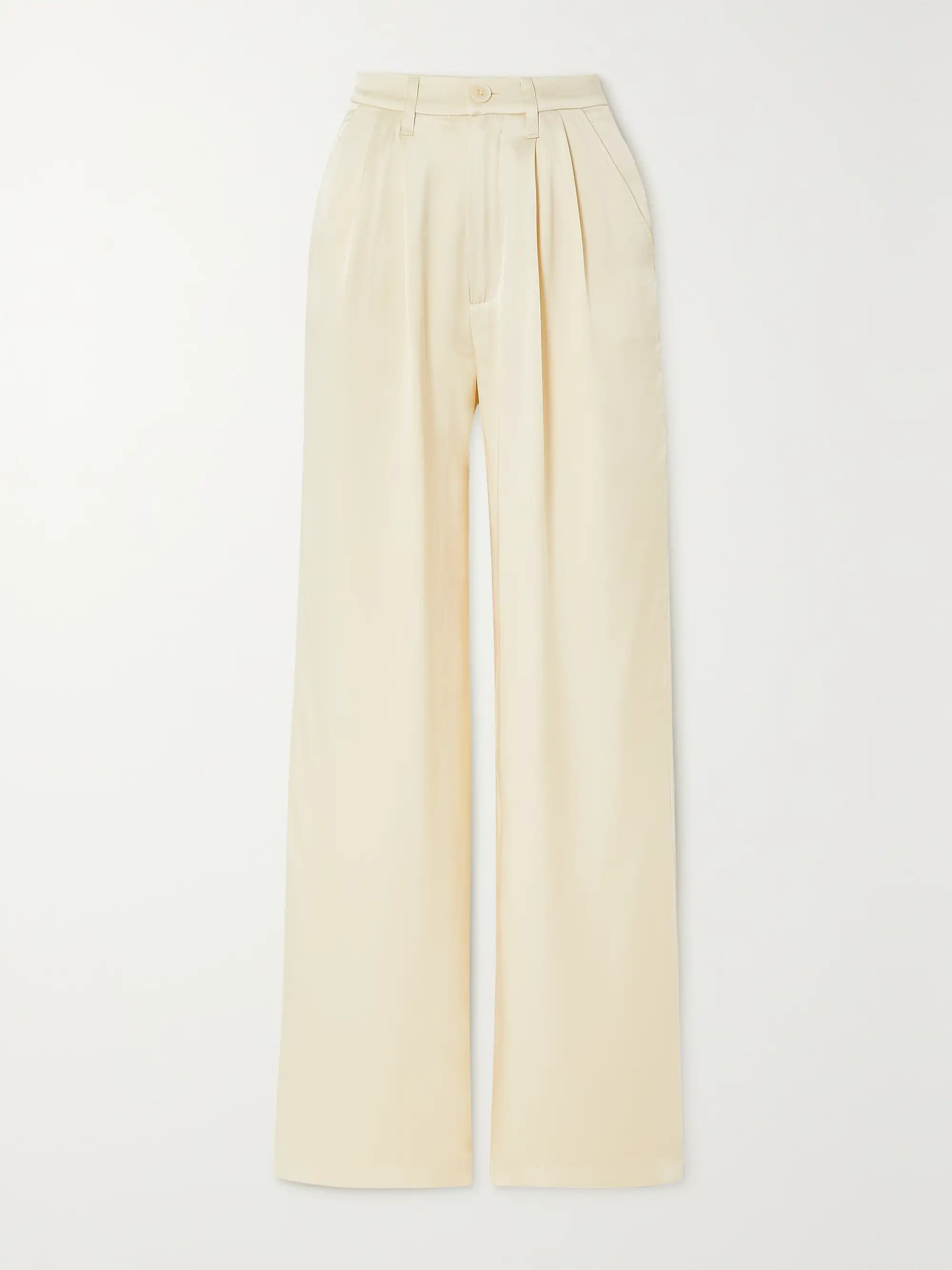 Carrie silk-satin straight-leg pants | NET-A-PORTER (UK & EU)