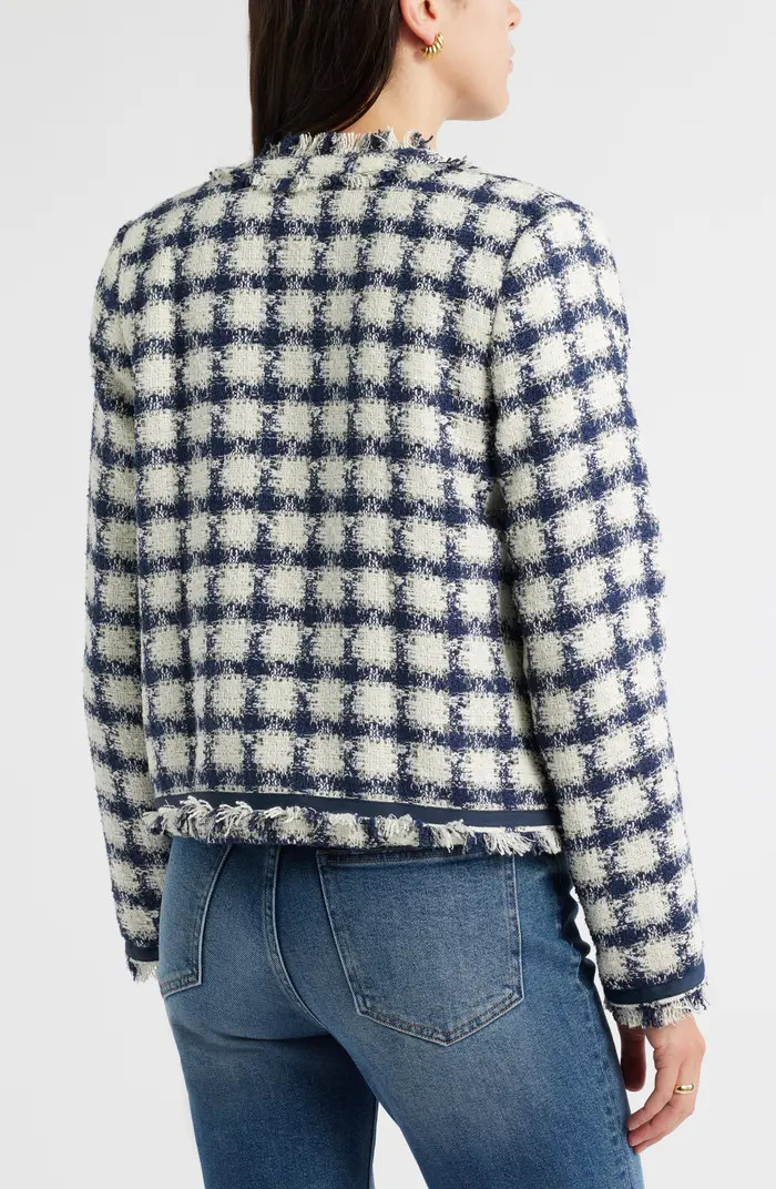 Caslon® Check Tweed Jacket | Nordstrom | Nordstrom