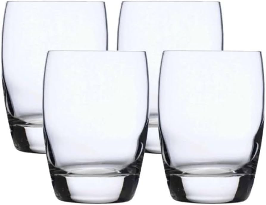 Luigi Bormioli Michelangelo 9 oz Whisky Glasses - Refined Drinking Experience - Fine Laser-Cut Ri... | Amazon (US)