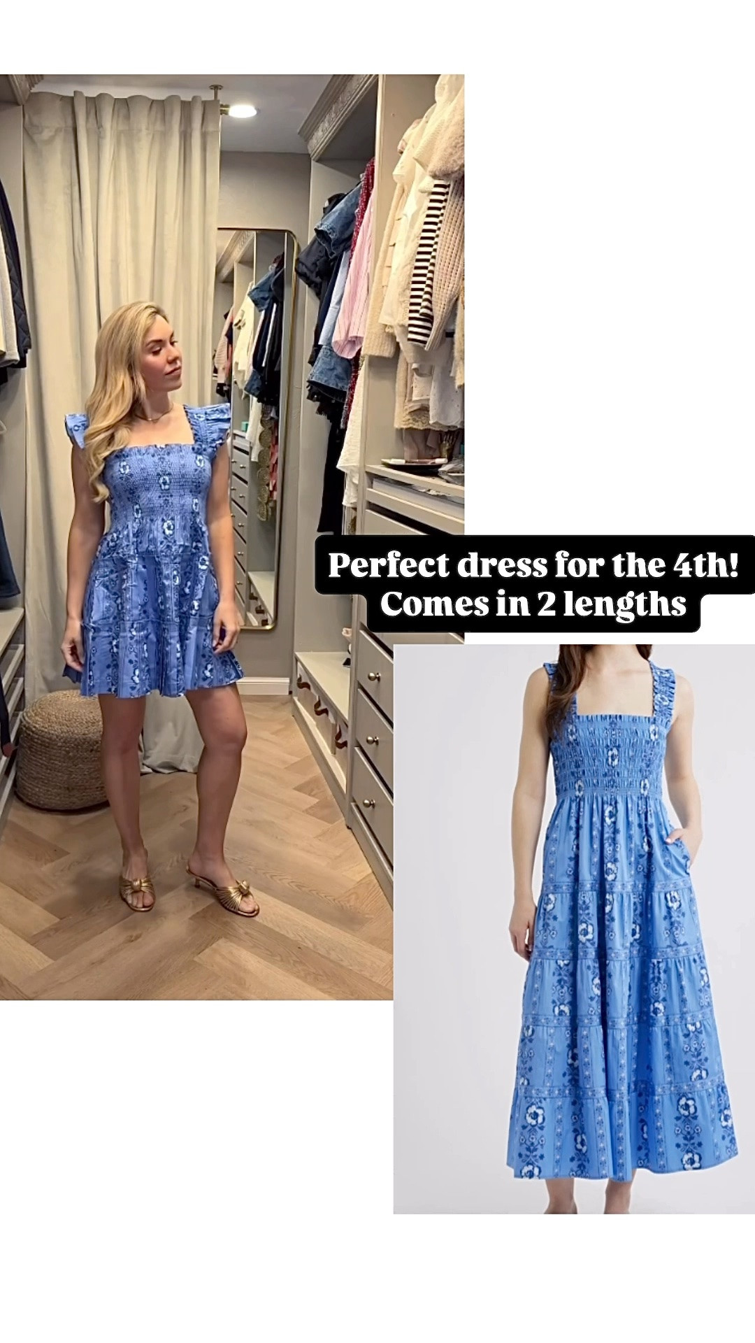 4th of July dress 
Dress 
Summer outfit 
Vacation
