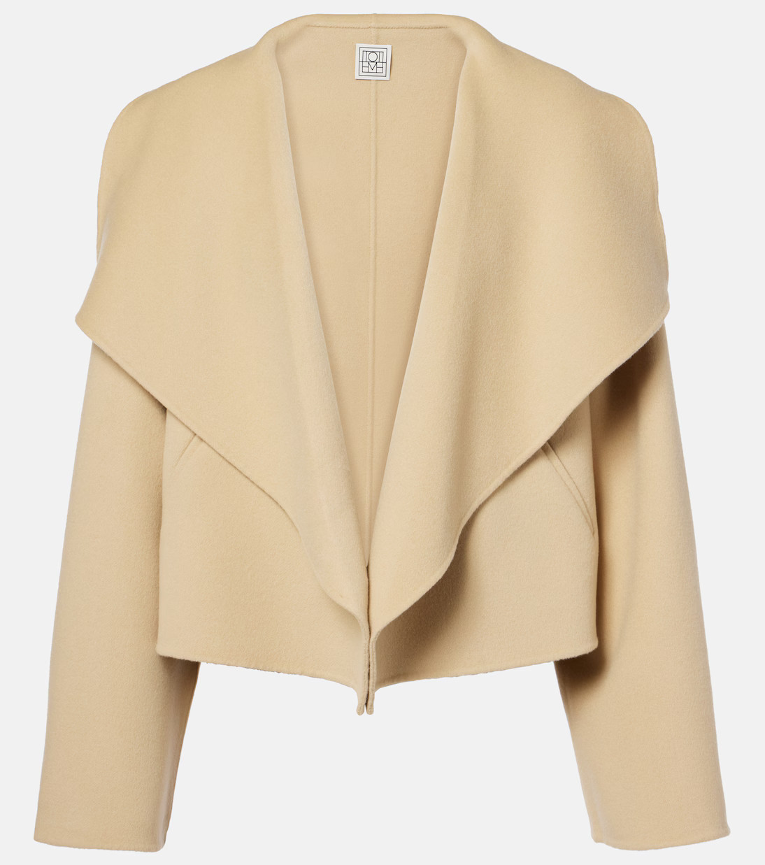 Signature cropped wool doublé jacket | Mytheresa (US/CA)
