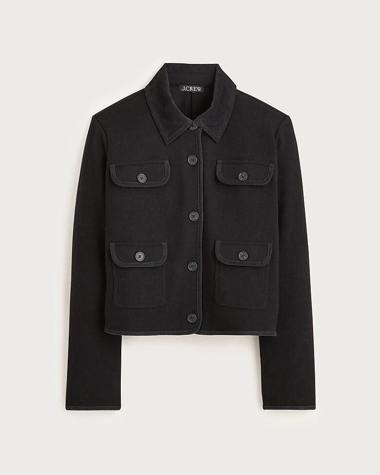 Knit jacket in wool blend | J. Crew US