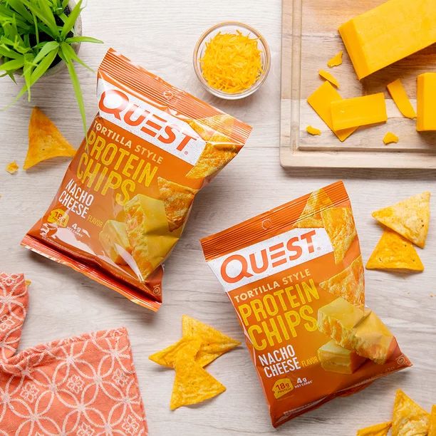 Quest Tortilla Style Protein Chips Nacho Cheese, Single | Walmart (US)