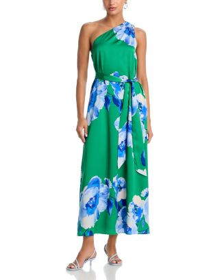One Shoulder Satin Maxi Dress - Exclusive | Bloomingdale's (AU)