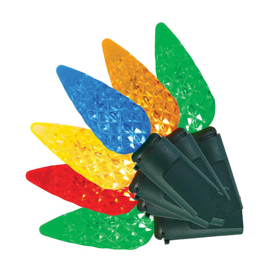 100L LED C6 SUPER BRIGHT CONSTANT ON MULTI | The Home Depot