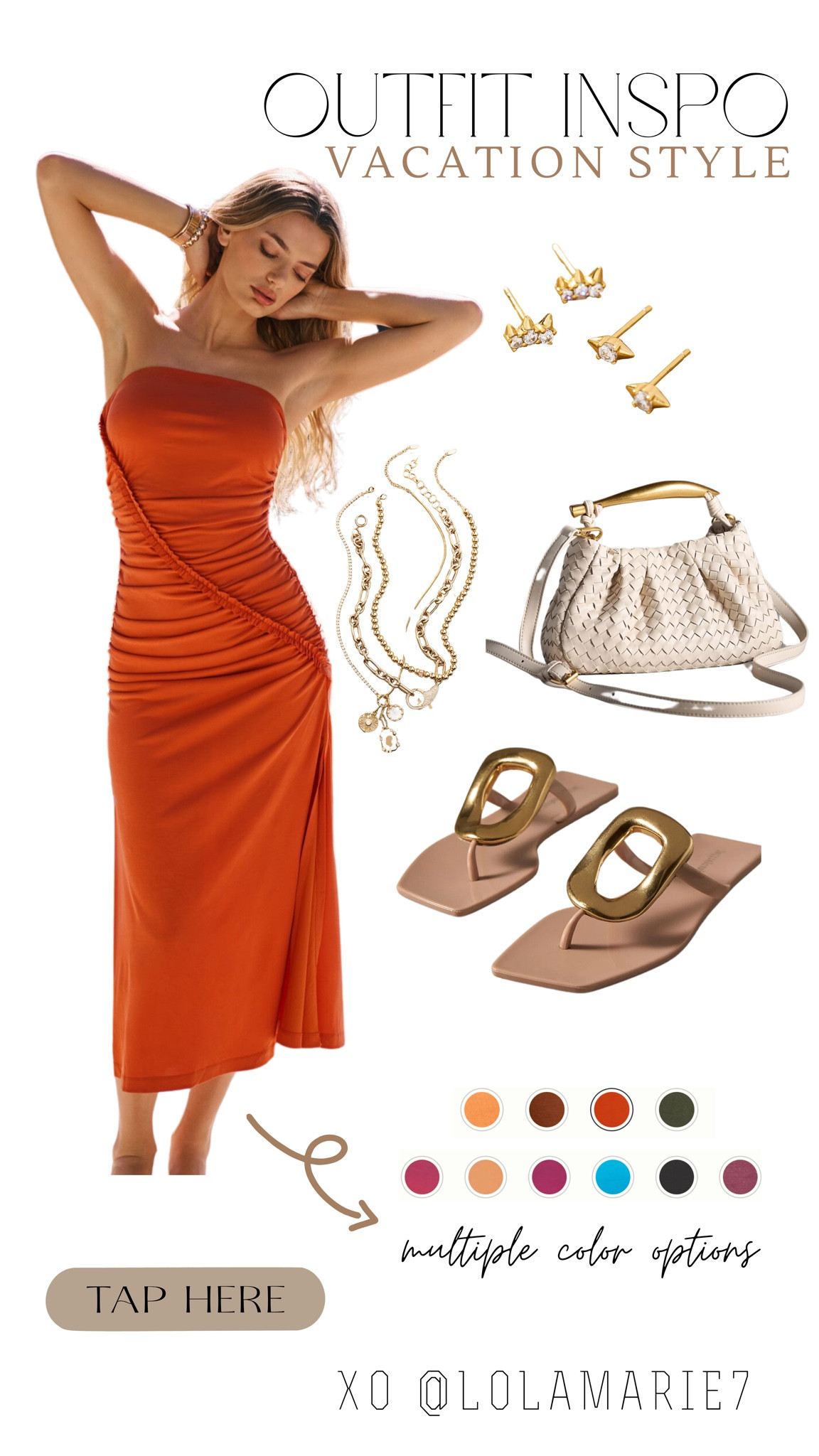 Vacation Look 🫶🏼☀️

#vacationstyle #resortwear 

#LTKFindsUnder100 #LTKTravel #LTKSwim