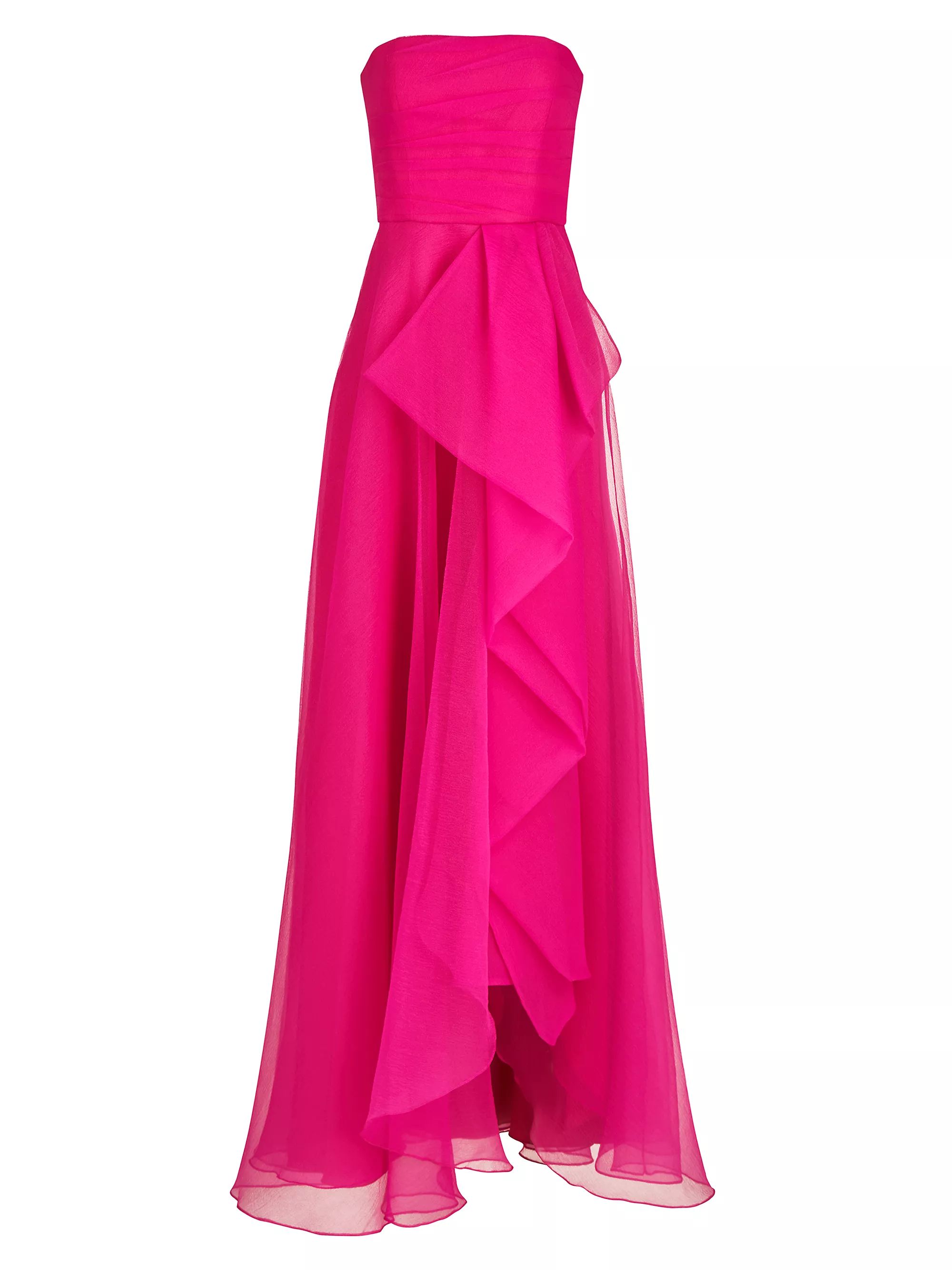 Teresa Draped Tulle Gown | Saks Fifth Avenue