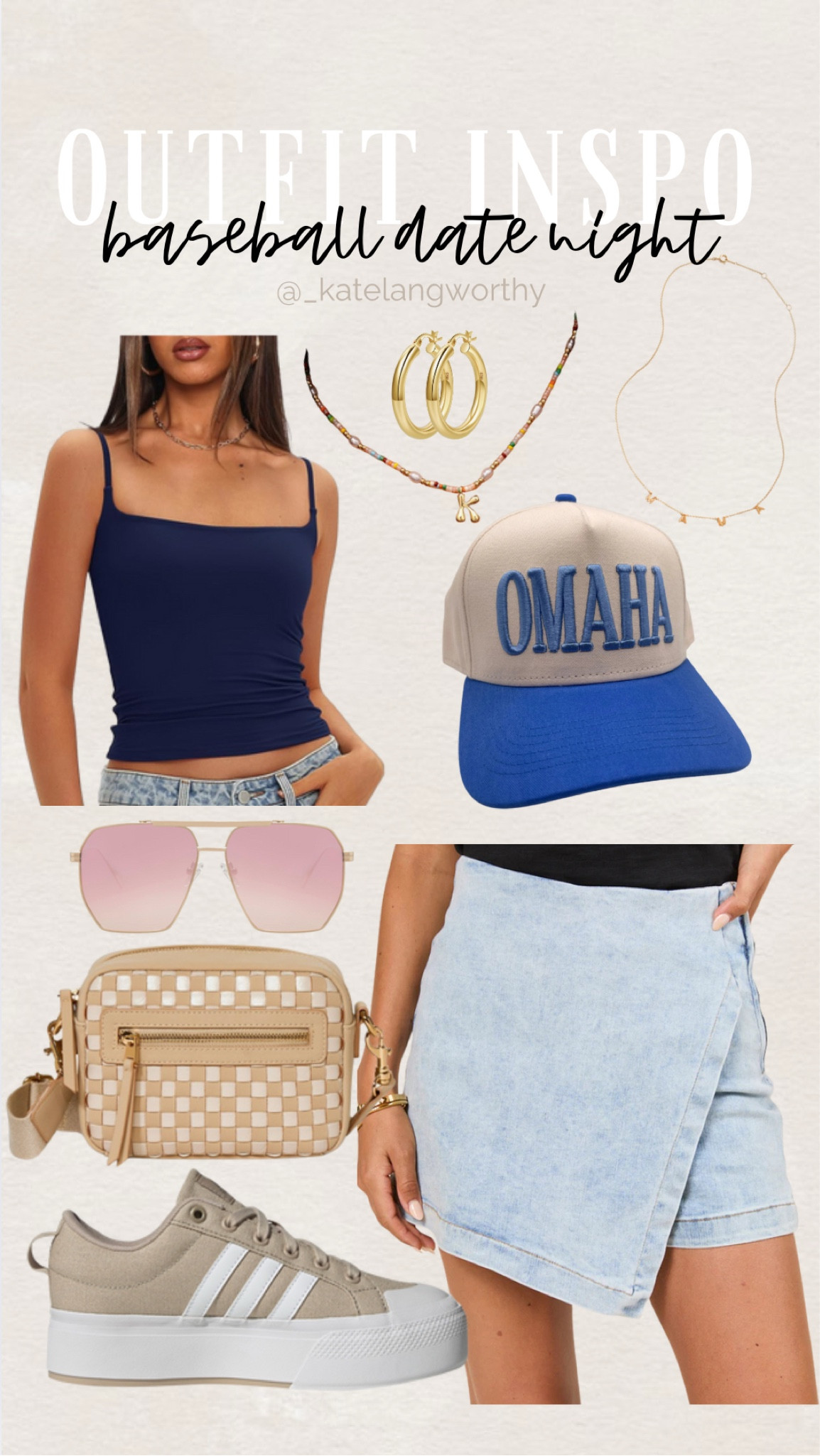 Headed to the Omaha Stormchasers game for date night! Obsessed with this skirt from PinkLily 🤩
Hat is from my favorite local hat shop Patched Hats! 

#LTKFamily #LTKStyleTip #LTKFindsUnder50