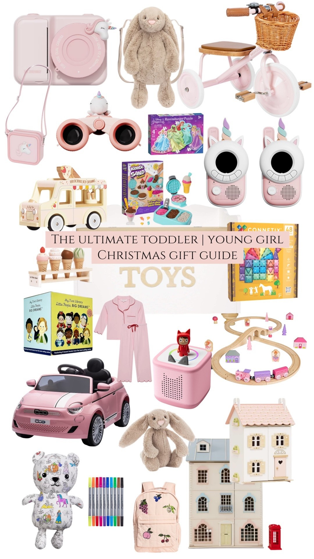 The perfect what to buy your young children gift guide 

Here are some of the things my little girl has and what I’m purchasing this Christmas 