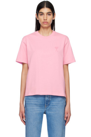 Pink Ami de Cœur T-Shirt | SSENSE