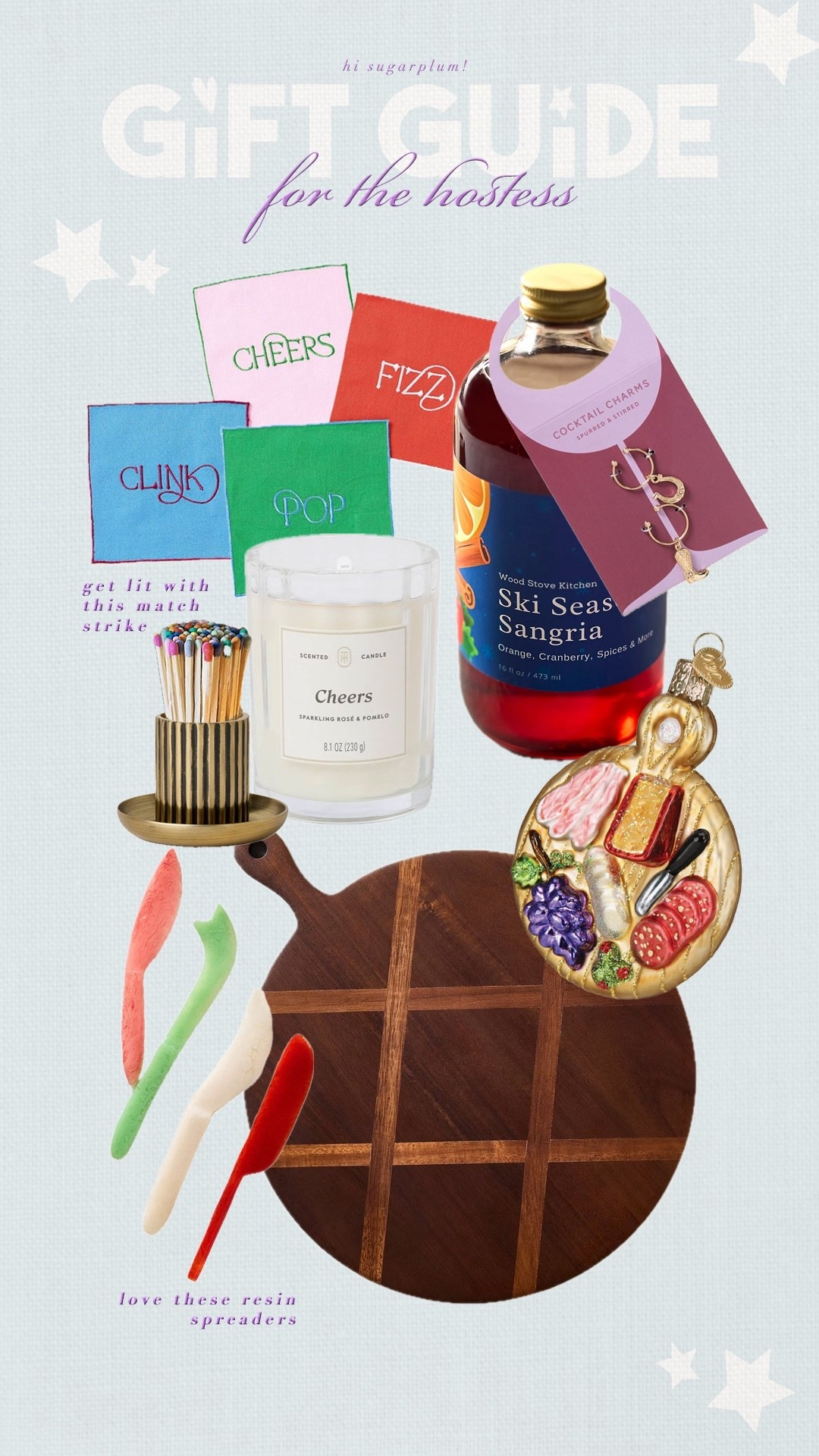 Holiday Gift Guide for the Hostess | Hi Sugarplum!

#LTKGiftGuide #LTKHoliday
