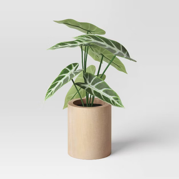 Dasheen Leaf Wood Potted - Threshold™ | Target