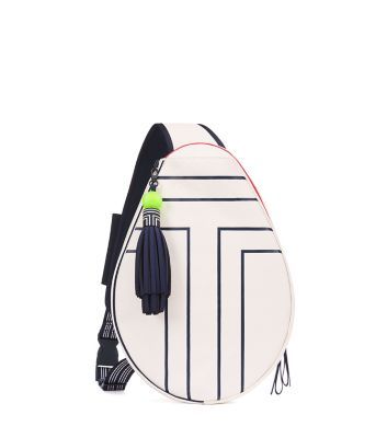 CANVAS TENNIS SLING BACKPACK | Tory Burch US