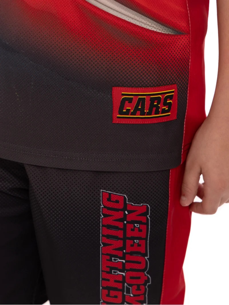 Disney Pixar Cars Boys Basketball Jersey and Shorts Set, 2-Piece, Sizes 4-12 | Walmart (US)