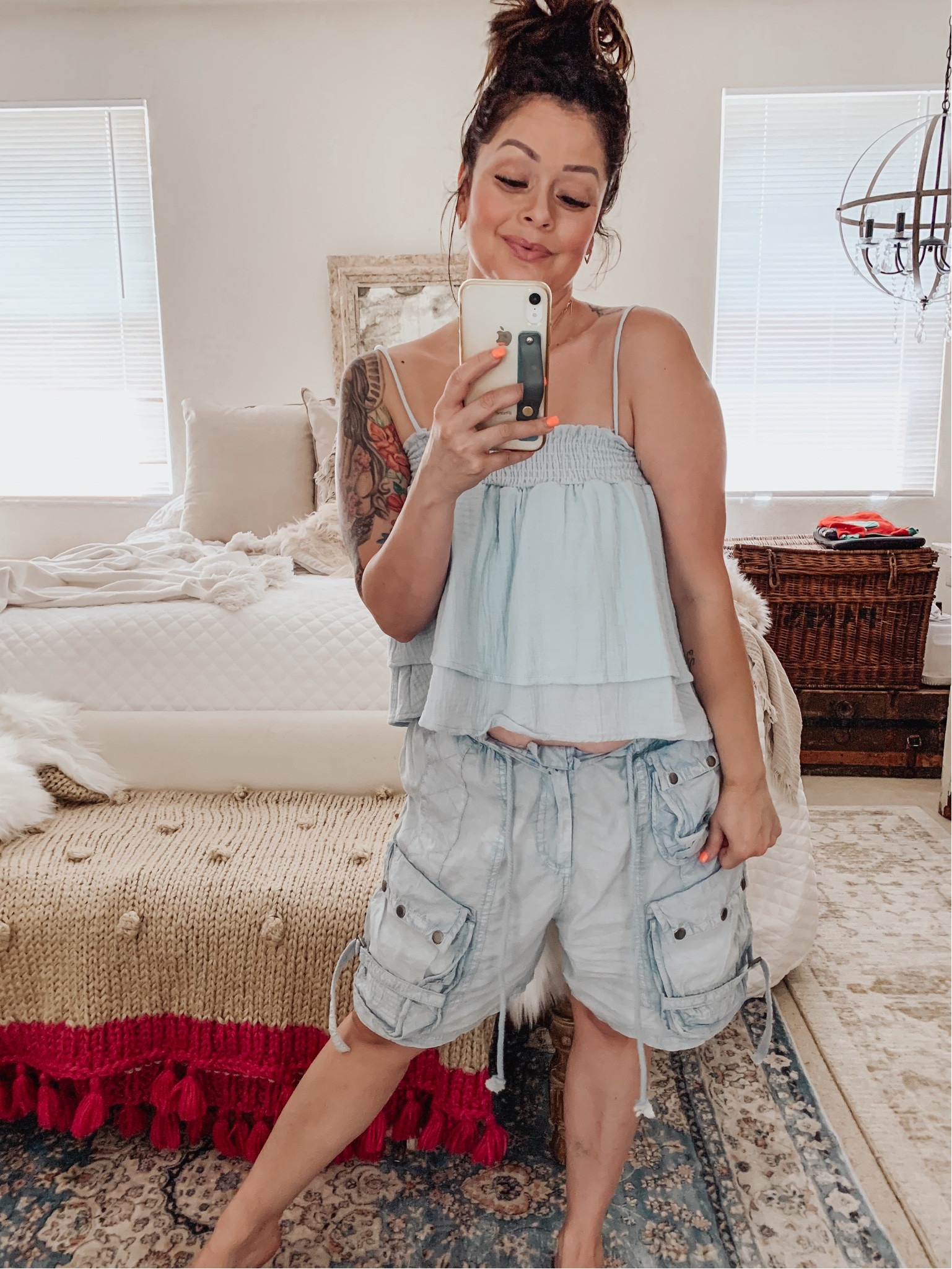 Wearing a size small in shorts tank is brand Bucket List

Summer casual
Cargo shorts
Custom jewelry 


#LTKSaleAlert #LTKSeasonal #LTKSwim