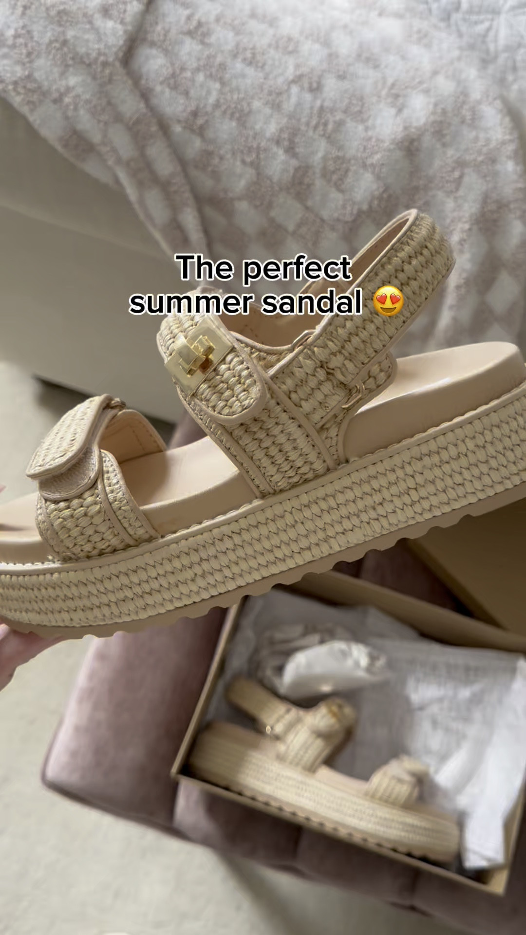 The perfect summer sandal does exist 😍 this platform (or is it flatform) raffia sandal is SO cute and so comfy (and also on sale)!!! I ran into a girl at Steve Madden who was there buying her second pair as she’d worn all day and night on vacation and found them super comfortable. Sharing Canada 🇨🇦 and USA 🇺🇸 links below! #sandal #sandals #shoes #neutralshoes #neutralsandals #raffia #platformshoes #platformsandals

#LTKFindsUnder100 #LTKShoeCrush #LTKSaleAlert