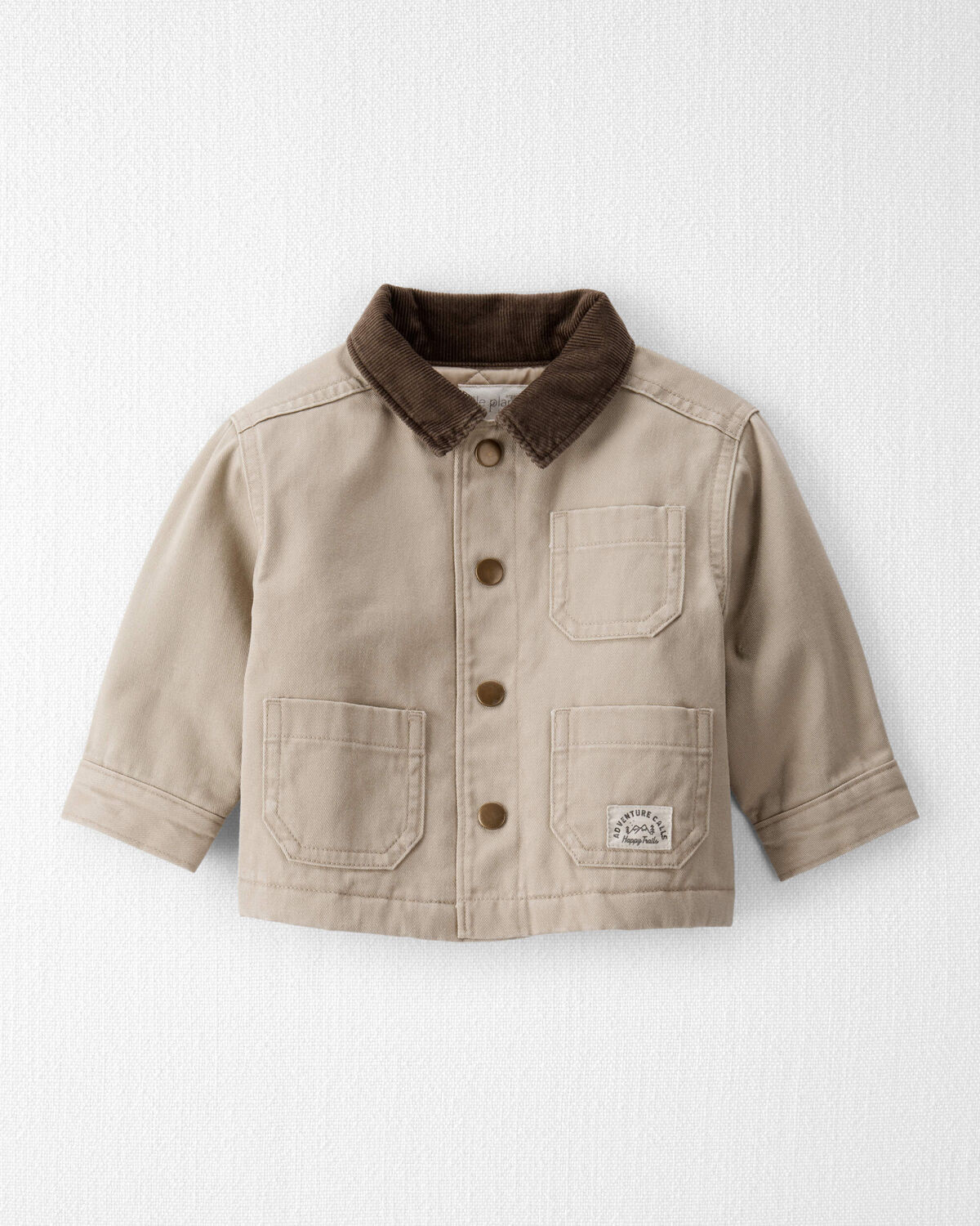 Baby Organic Cotton Twill Barn Jacket | Carter's Inc