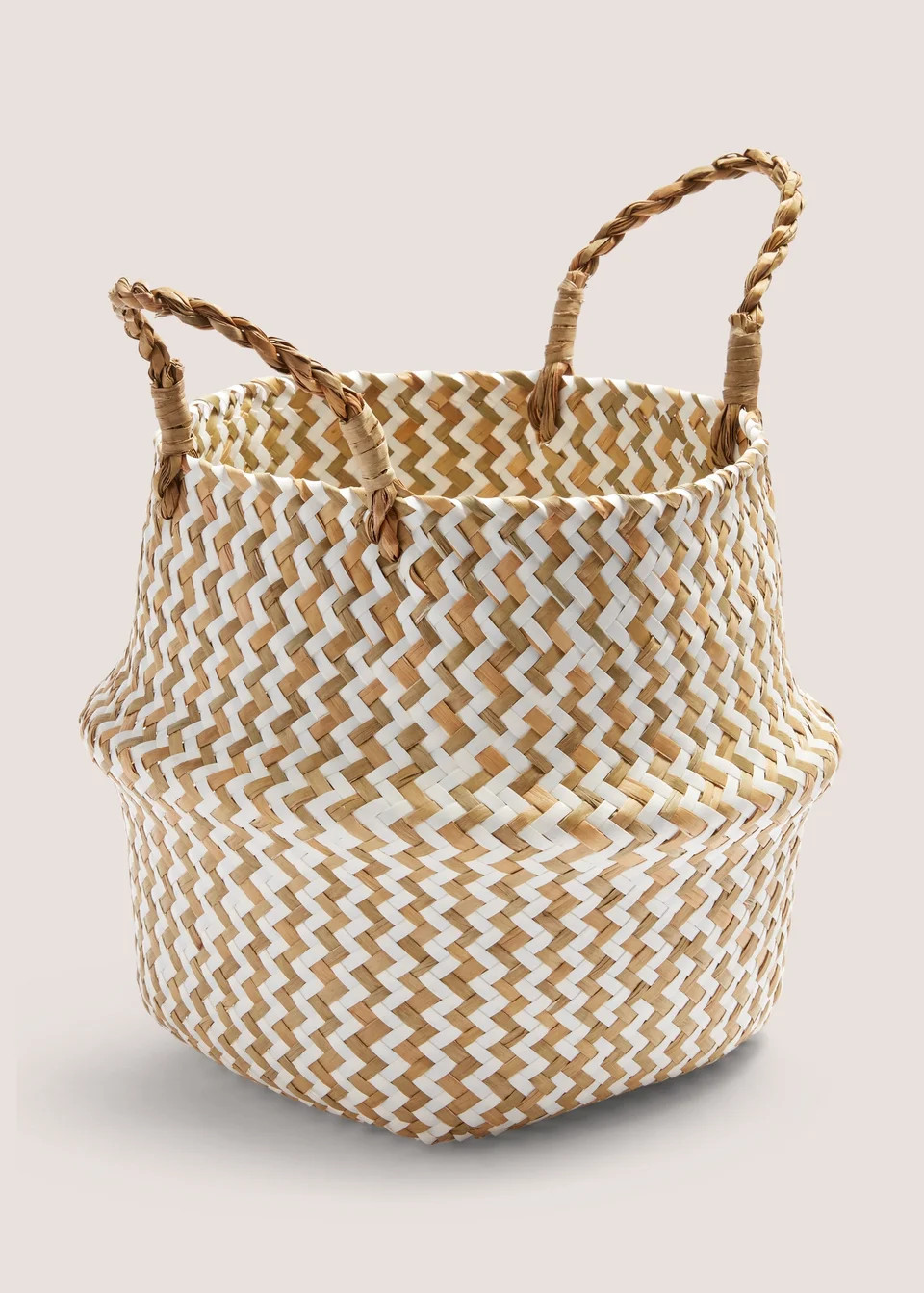 Belly Cabana Basket (25cm x 30cm x 30cm) | Matalan (UK)