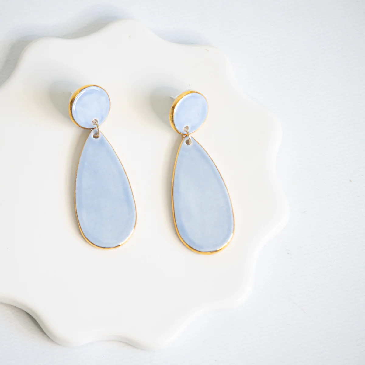 Grace Statement Earrings | Susan Gordon Pottery