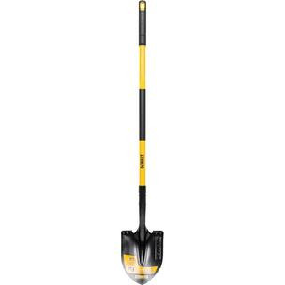DEWALT 49 in. Fiberglass Handle Carbon Steel Digging Shovel DXLHA2601 - The Home Depot | The Home Depot