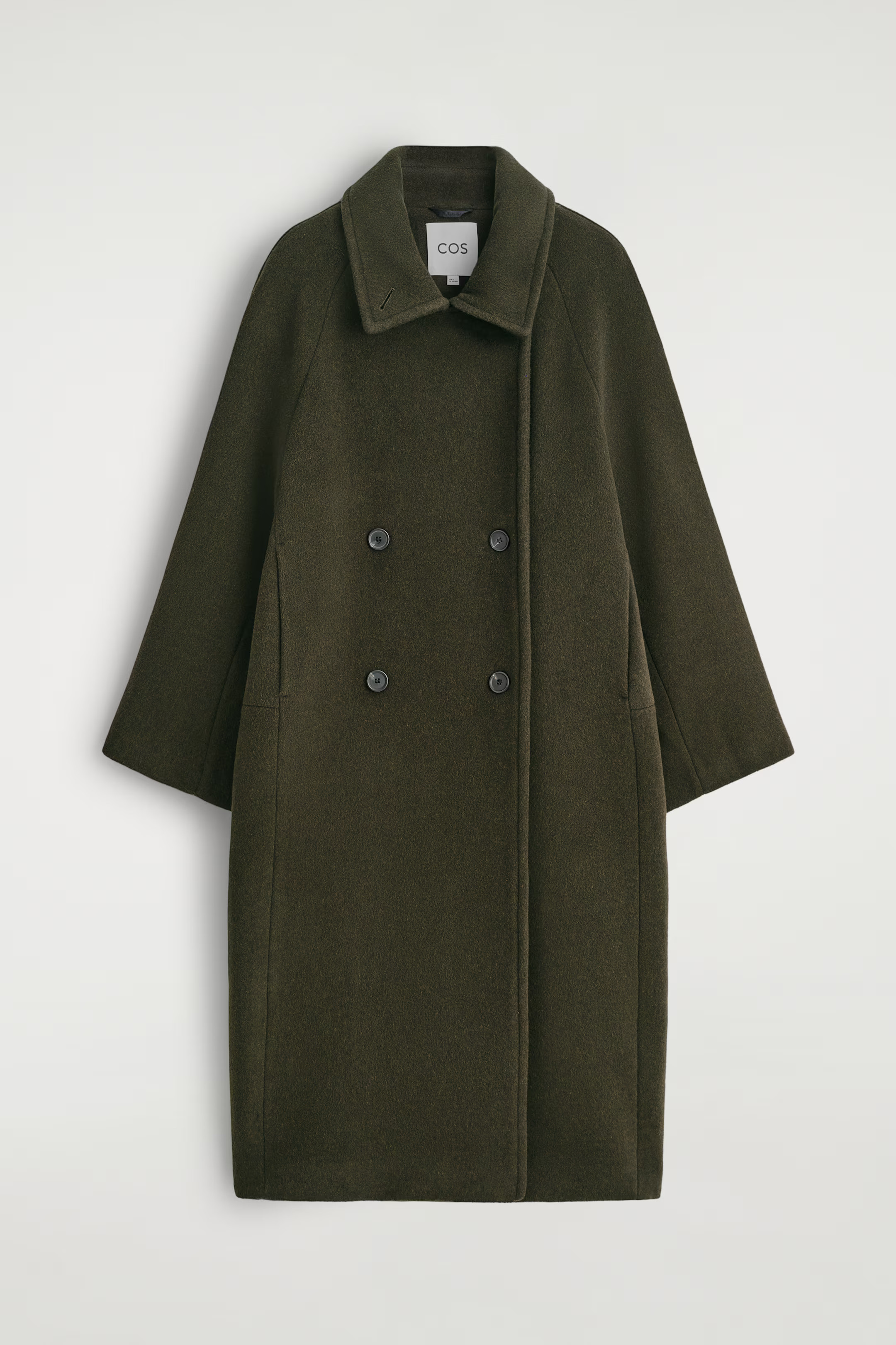 OVERSIZED DOUBLE-BREASTED WOOL COAT | H&M (UK, MY, IN, SG, PH, TW, HK)