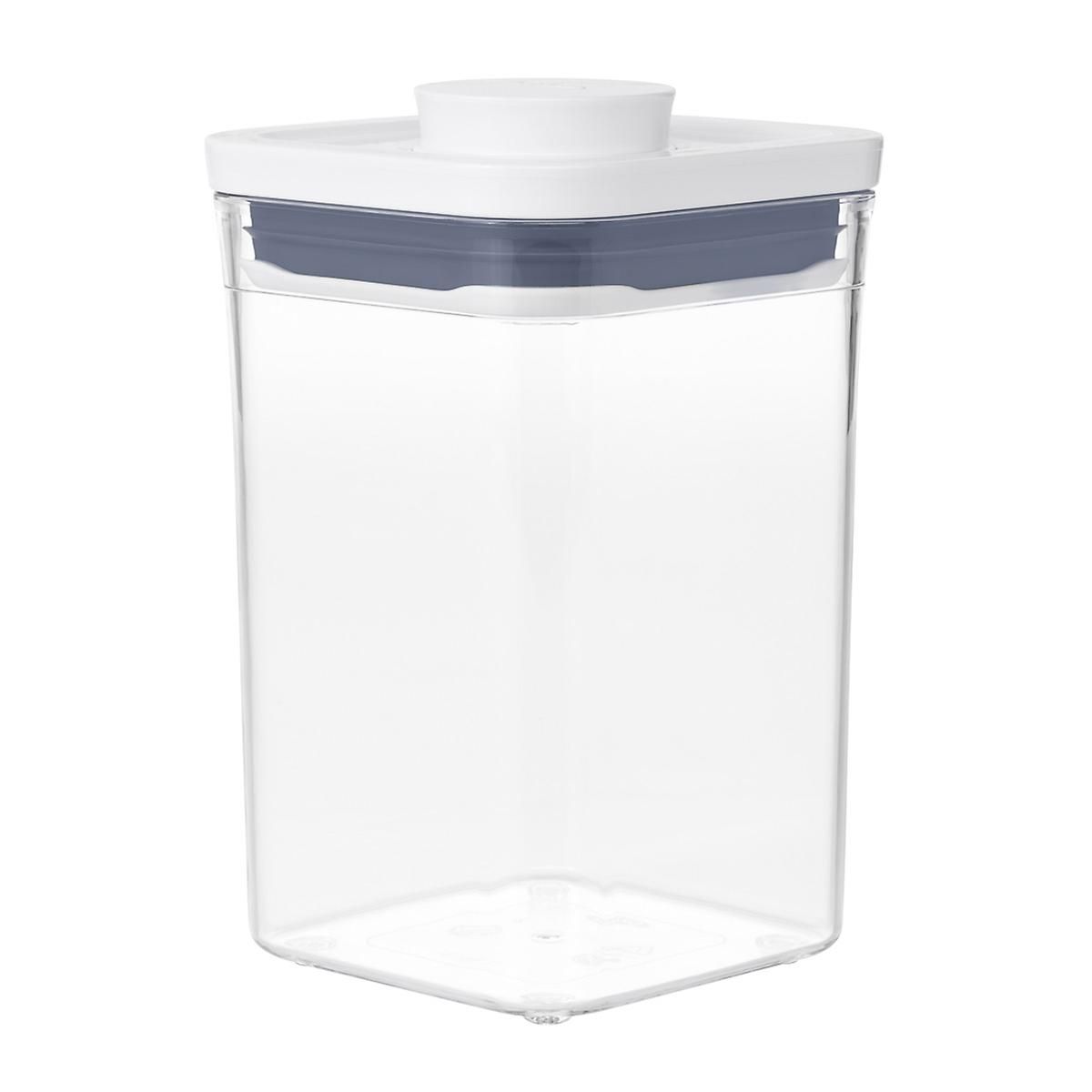 OXO 1.1 Qt. Short Small Square POP Container Short | The Container Store