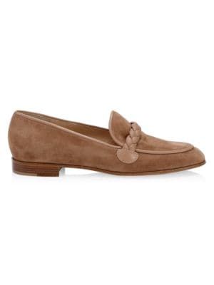 Braided Suede Loafers | Saks Fifth Avenue OFF 5TH