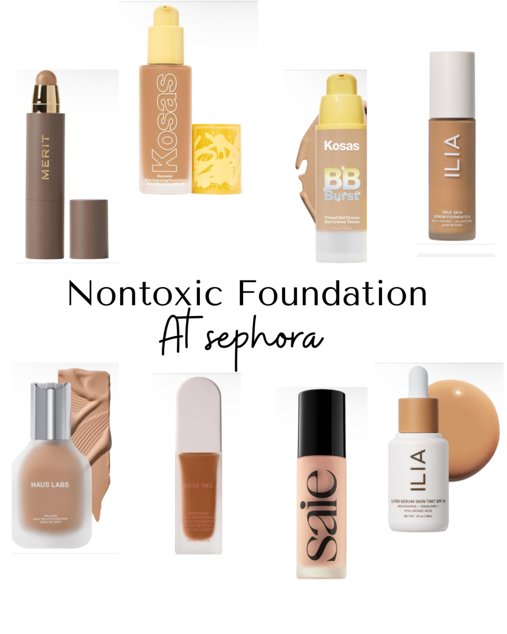 Nontoxic foundation at Sephora! #sephora #sephorasale #cleanbeauty