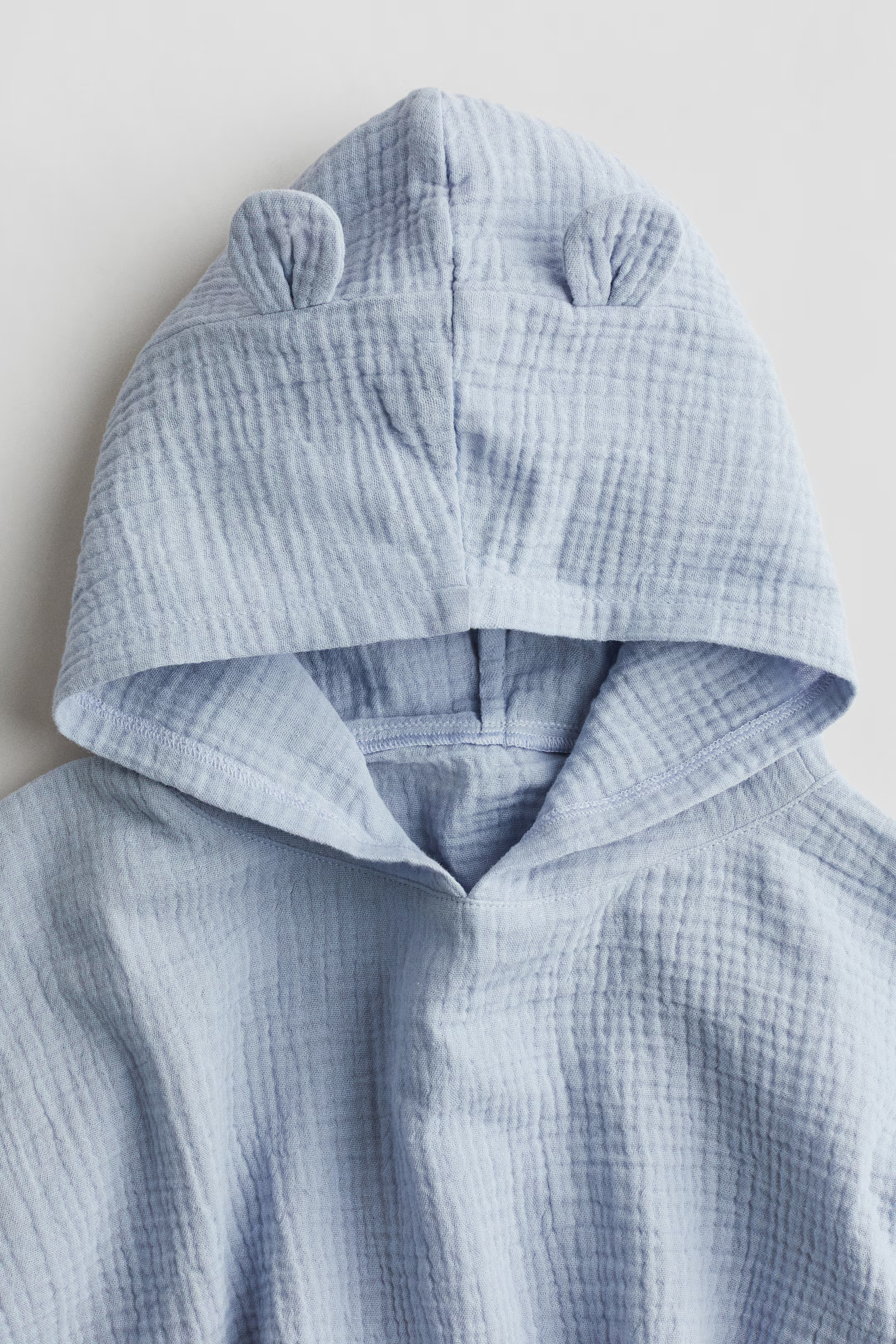 Cotton muslin poncho towel | H&M (UK, MY, IN, SG, PH, TW, HK)