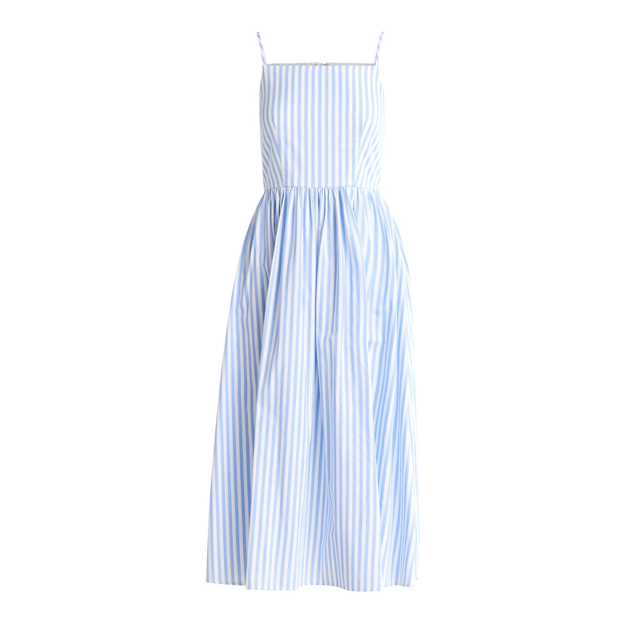Free Assembly Women's Square Neck Cotton Maxi Dress, Sizes XS-XXL | Walmart (US)