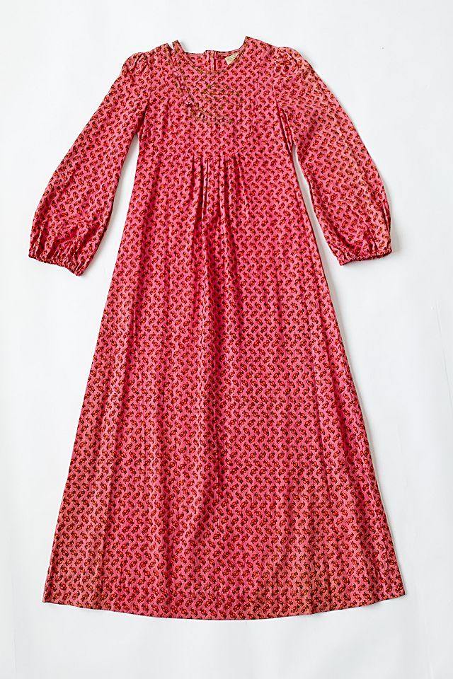 Vintage 1960s Indian Cotton Maxi Dress Selected by Raleigh Vintage | Free People (Global - UK&FR Excluded)